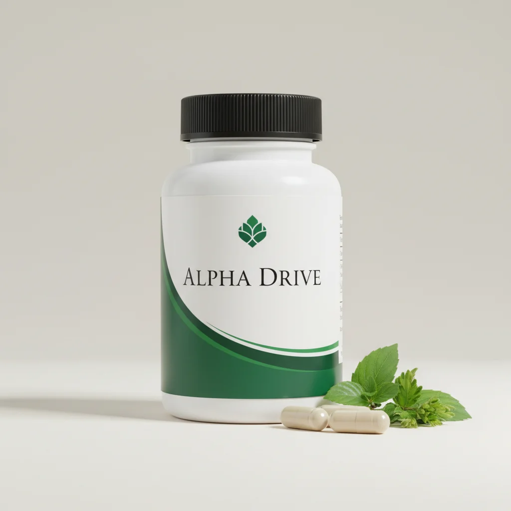 Alpha Drive ravintolisäpurkki, tummansininen, 60 kapselia